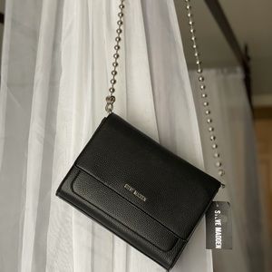 NWT Steve Madden black purse